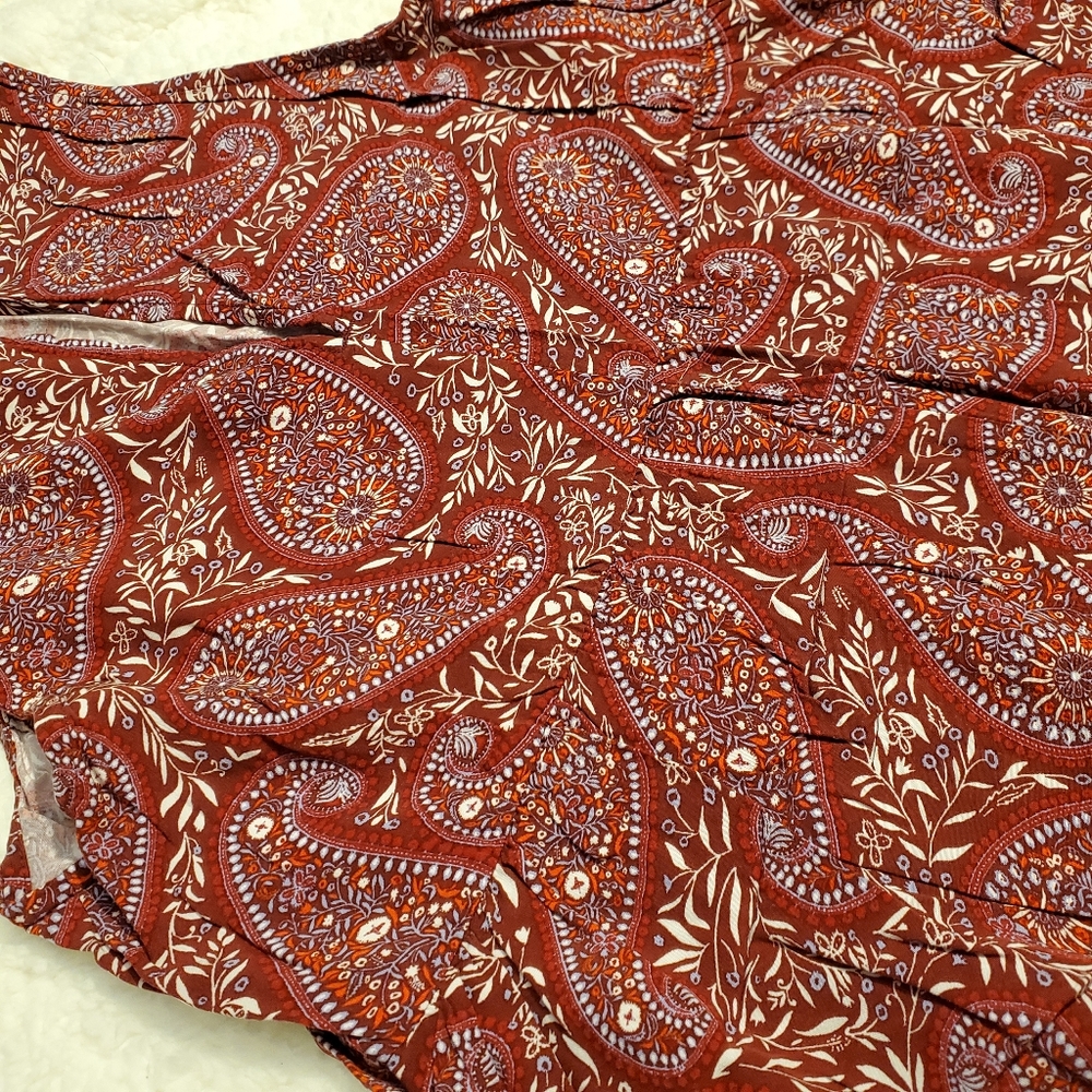 PAISLEY SLEEVELESS DRESS - Picture 3 of 6